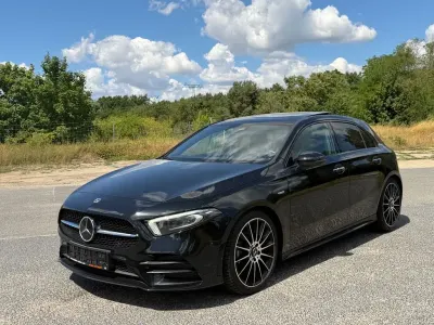 Gebraucht Mercedes A180 AMG 136 PS (100 kW) 2022 Schwarz Limousine