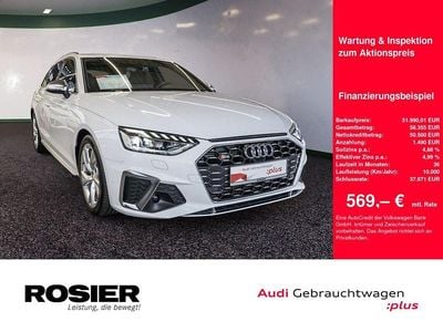 Weiss / arkonaweiss Gebraucht 2024 Audi S4 Business Kombi | 51.990 € (Guter Preis)