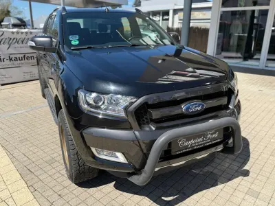 Gebraucht Ford Ranger Wildtrack 200 PS (147 kW) 2018 Pantherschwarz metallic Pickup