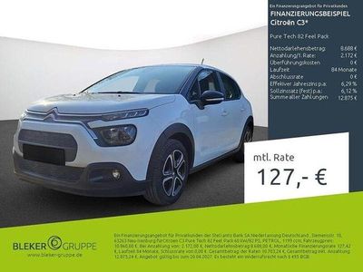 Second-hand Citroën C3 Feel 82 CP (60 kW) 2022 Alb Hatchback