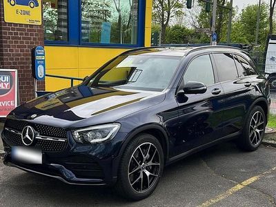 Usata Mercedes GLC220 AMG 194 CV (142 kW) 2020 Blu SUV
