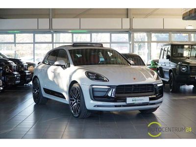 gebraucht Porsche Macan T Pano Luft BOSE Memo 360° Leder-Rot