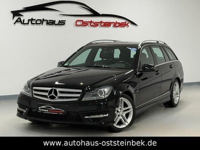 Usata Mercedes C250 AMG line 204 CV (150 kW) 2012 Nero Station wagon