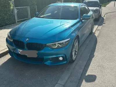 Gebraucht BMW 420 M Sport 190 PS (139 kW) 2018 Blau Coupé