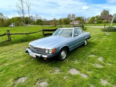 Gebraucht Mercedes SL450 224 PS (164 kW) 1978 Blau Cabrio