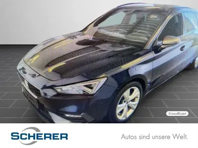 Gebraucht Seat Leon FR 190 PS (139 kW) 2022 Asphalt blau metallic (metallic) Limousine
