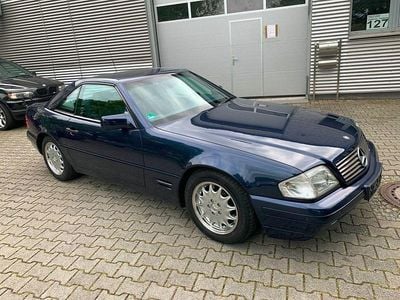 Gebraucht Mercedes SL320 231 PS (169 kW) 1996 Blau Cabrio