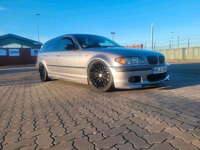 gebraucht BMW 330 e46 Touring Fl D tüv 10/25 Navi leder xenon fk gewinde