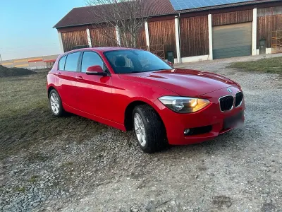 Gebraucht BMW 116 136 PS (100 kW) 2011 Rot Kleinwagen