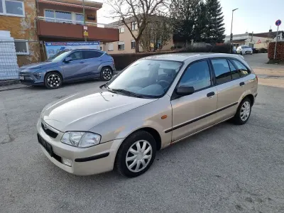 Gebraucht Mazda 323 88 PS (64 kW) 1998 Grau Limousine