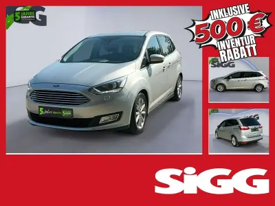 Gebraucht Ford Grand C-Max Titanium 150 PS (110 kW) 2018 Silber Van / Kleinbus
