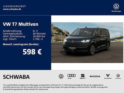 Nuova VW Multivan Life 150 CV (110 kW) 2025 Nero Monovolume