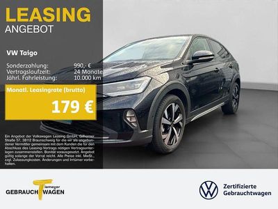 Gebraucht VW Taigo Style 150 PS (110 kW) 2024 Schwarz SUV
