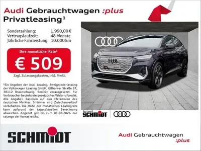 Gebraucht Audi Q4 Sportback e-tron S-Line 150 kW (204 PS) 2023 Auroraviolett metallic SUV