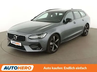 Gebraucht Volvo V90 R-Design 190 PS (139 kW) 2020 Osmium grey Kombi
