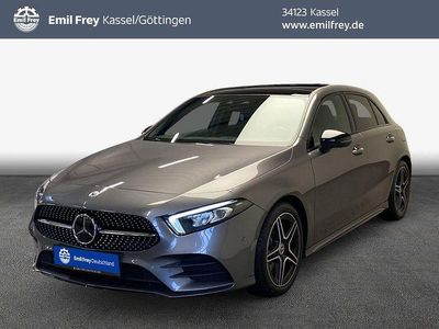 Grau Gebraucht 2022 Mercedes A250 AMG Limousine | 33.830 € (Fairer Preis)