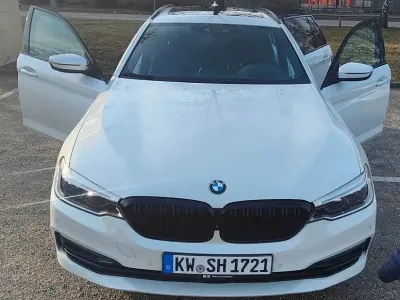 Używany BMW 530 Sport Line 265 KM (194 kW) 2019 Biały Kombi