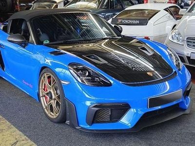 Second-hand Porsche Boxster Spyder 500 CP (367 kW) 2024 Albastru Cabrio