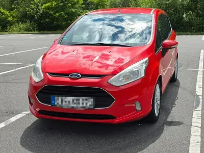 Gebraucht Ford B-MAX Titanium 125 PS (91 kW) 2013 Rot Van / Kleinbus