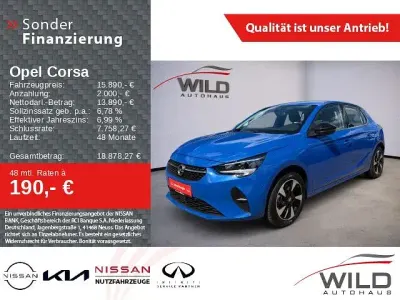 Gebraucht Opel Corsa Elegance 100 kW (136 PS) 2022 Blau Kleinwagen