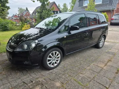 Gebraucht Opel Zafira 140 PS (102 kW) 2007 Schwarz Van / Kleinbus