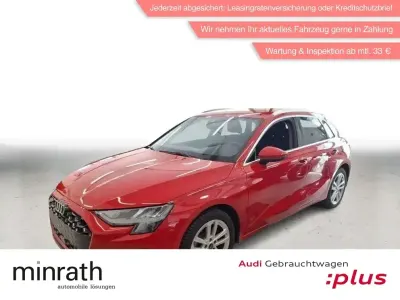 Brugt Audi A3 Advanced 110 HK (80 kW) 2025 Rød Sedan