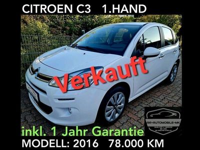 gebraucht Citroën C3 SELECTION 4 TÜRIG 1.HAND