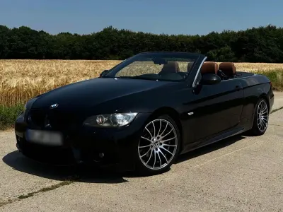 Gebraucht BMW 320 Cabriolet Performance 177 PS (130 kW) 2009 Schwarz Cabrio