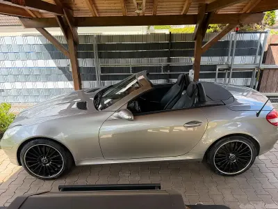 Gebraucht Mercedes SLK200 163 PS (119 kW) 2006 Grau Cabrio