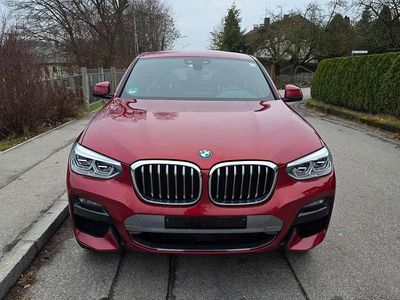 Gebraucht BMW X4 M Sport 190 PS (139 kW) 2021 Rot SUV