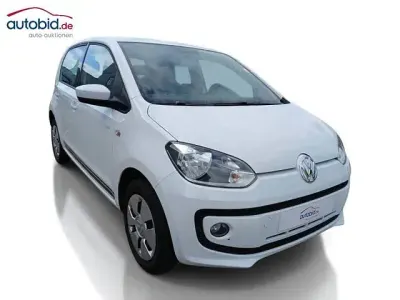 Gebraucht VW up! CLUB 60 PS (44 kW) 2015 Weiß (pure white) Kleinwagen