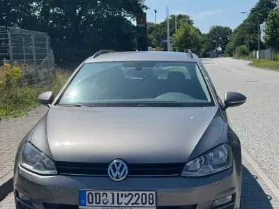Gebraucht VW Golf VII Trendline 110 PS (80 kW) 2016 Grau Kombi