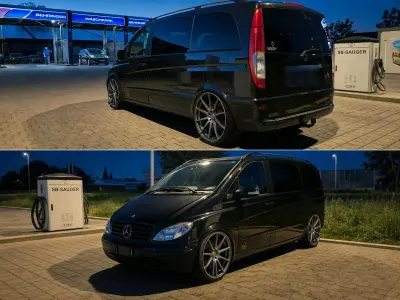Gebraucht Mercedes Viano Luxury 150 PS (110 kW) 2006 Schwarz Van / Kleinbus