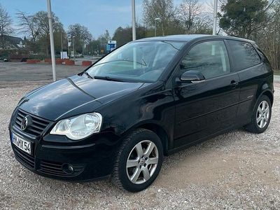 Gebraucht VW Polo United 80 PS (58 kW) 2009 Schwarz Kleinwagen