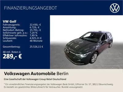 Gebraucht VW Golf VIII Style 131 PS (96 kW) 2024 Uranograu Limousine