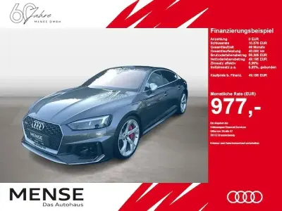 Gebraucht Audi RS5 Sportback Sport 450 PS (330 kW) 2019 Daytonagrau perleffekt Limousine