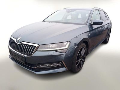 Gebraucht Skoda Superb LAURIN & KLEMENT 150 PS (110 kW) 2020 Quartzgrau metallic Kombi