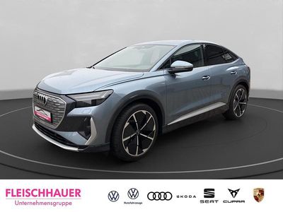 Blau Gebraucht 2022 Audi Q4 Sportback e-tron S-Line SUV | 26.880 € (Fairer Preis)