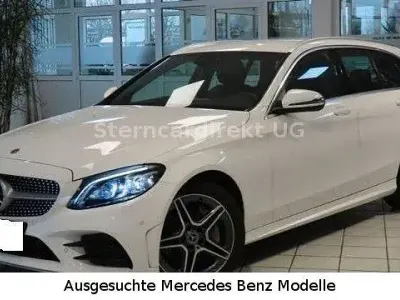 Gebraucht Mercedes C300 AMG line 245 PS (180 kW) 2020 Weiß Kombi