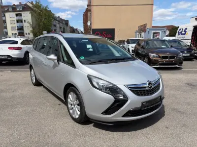 Gebraucht Opel Zafira Tourer Edition 131 PS (96 kW) 2015 Silber Van / Kleinbus