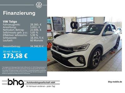 Usata VW Taigo R-line 150 CV (110 kW) 2025 Bianco SUV