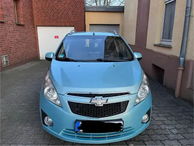 Brugt Chevrolet Spark 93 HK (68 kW) 2011 Blå Hatchback