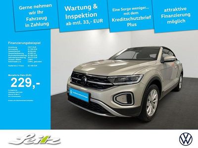Usata VW T-Roc Cabriolet Style 150 CV (110 kW) 2025 Argento Cabrio