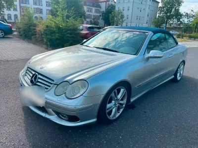 Gebraucht Mercedes CLK320 AMG 218 PS (160 kW) 2005 Silber Cabrio