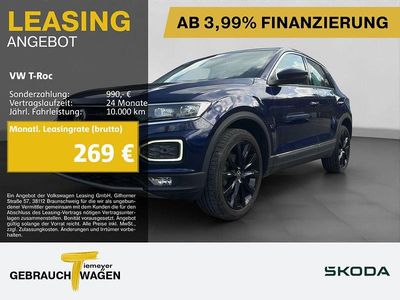 Second-hand VW T-Roc Style 116 CP (85 kW) 2020 Albastru SUV