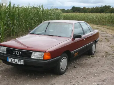 Gebraucht Audi 100 90 PS (66 kW) 1988 Rot Limousine