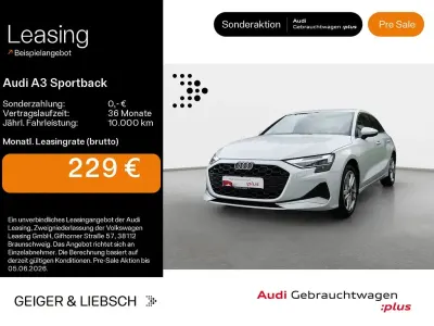 Occasion Audi A3 Advanced 150 ch (110 kW) 2025 Blanc Berline