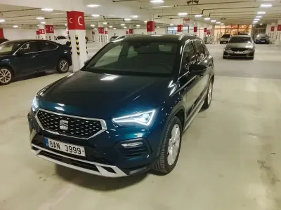 Używany Seat Ateca 4Drive 190 KM (139 kW) 2021 Zielony SUV