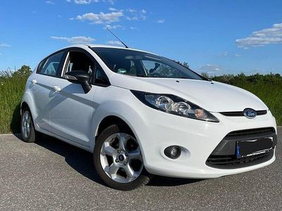 Gebraucht Ford Fiesta 82 PS (60 kW) 2009 Weiß Kleinwagen