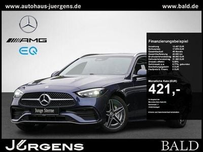 Gebraucht Mercedes C300e AMG 204 PS (150 kW) 2024 Sodalithblau Kombi